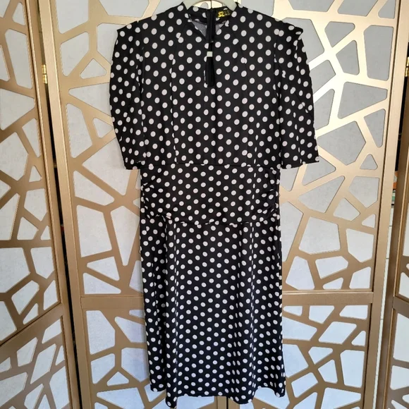 black and cream shift dress Akris punto Signature Stretch Colorblock Shift Dress in Black/Cream/Vermillion, 6